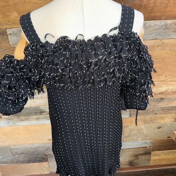 💫 Kaelyn Max II Off-Shoulder Ruffle Top EUC SZ 1X💫 - Picture 8 of 16
